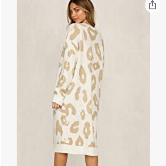 Leopard print open cardigan - Picture 2 of 4